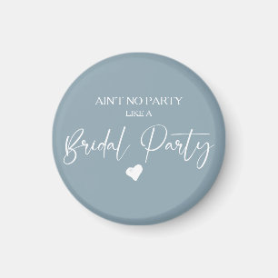 Minimalist Calligraphy Bridal Party  Magnet