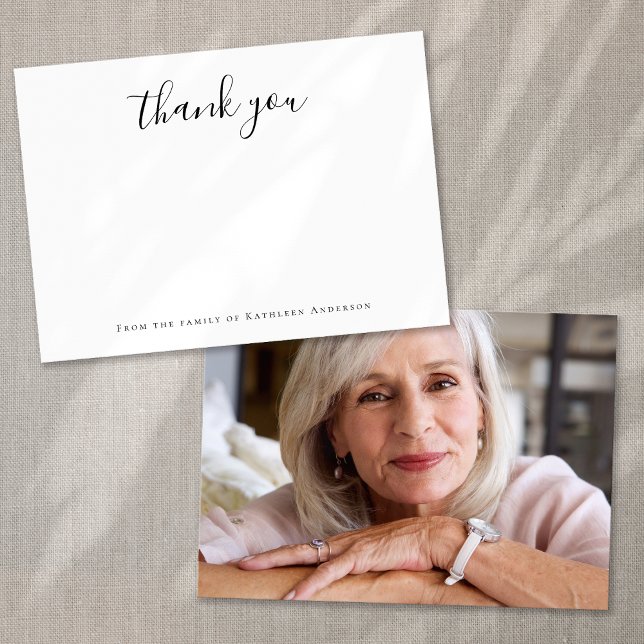Minimalist Calligraphy From the Family of Thank You Card (Creator Uploaded)