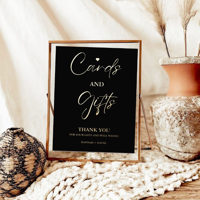 Minimalist Card and Gift Thank you Wedding Sign (Creator Uploaded)