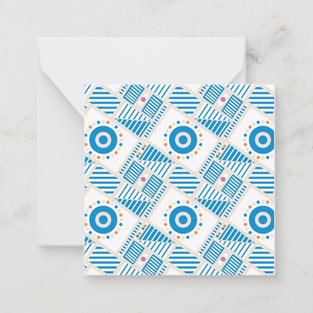 Minimalist Cassettes and Records Card (Front)