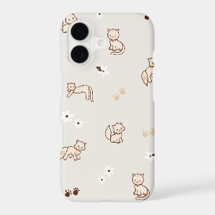 Minimalist Cat Phone Case