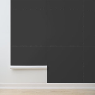 Minimalist charcoal grey plain solid colour modern wallpaper