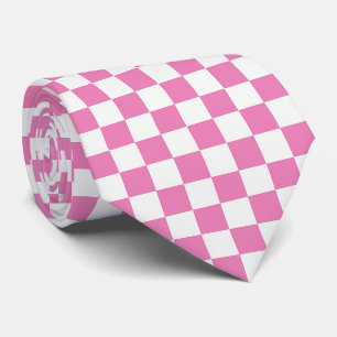 Minimalist Chequered Neck Tie