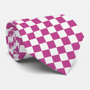Minimalist Chequered Neck Tie