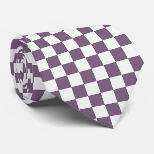 Minimalist Chequered Neck Tie