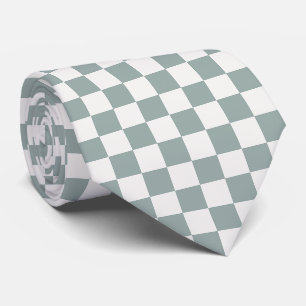 Minimalist Chequered Neck Tie
