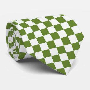 Minimalist Chequered Neck Tie