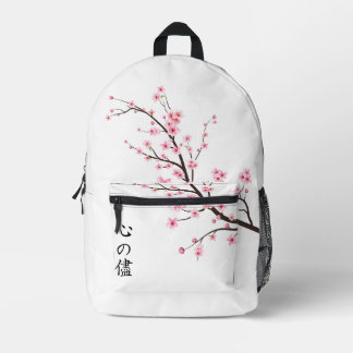 Minimalist Cherry Blossom Backpack