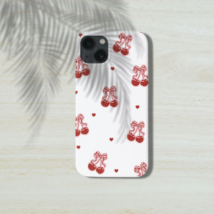 Minimalist Cherry Bow Phone Case iPhone/iPad case