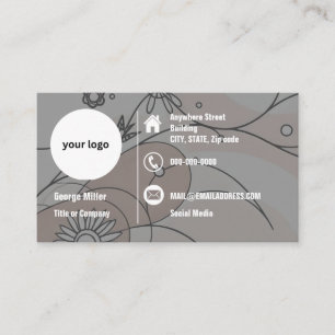 Minimalist Chic Boho Abstract Vibes Business Card
