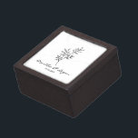 Minimalist & Chic Twing Wedding Monogram Design Gift Box<br><div class="desc">Chic This box have to minimalist & twing Wedding monogram design. Ideal customizable Fully is the design for to simple and elegant wedding. Applicable Design to any event: Wedding, birthday, anniversary… and everything you dog think of. Perfect to give to your parents, ladies and godparents for your wedding, including ace...</div>