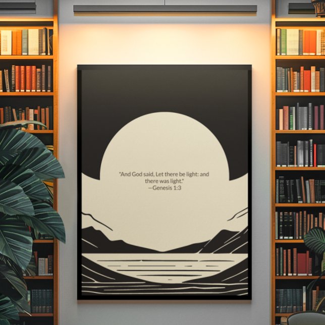 Minimalist Christian Wall Art – Bible Verse Print (Creator Uploaded)