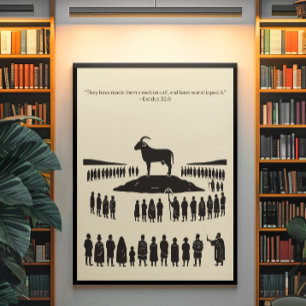 Minimalist Christian Wall Art – Bible Verse Print