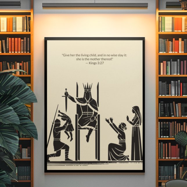 Minimalist Christian Wall Art – Bible Verse Print (Creator Uploaded)