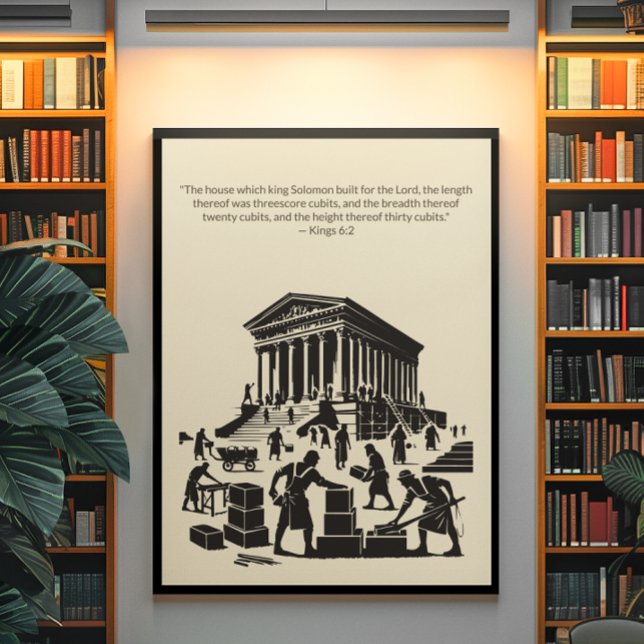 Minimalist Christian Wall Art – Bible Verse Print (Creator Uploaded)