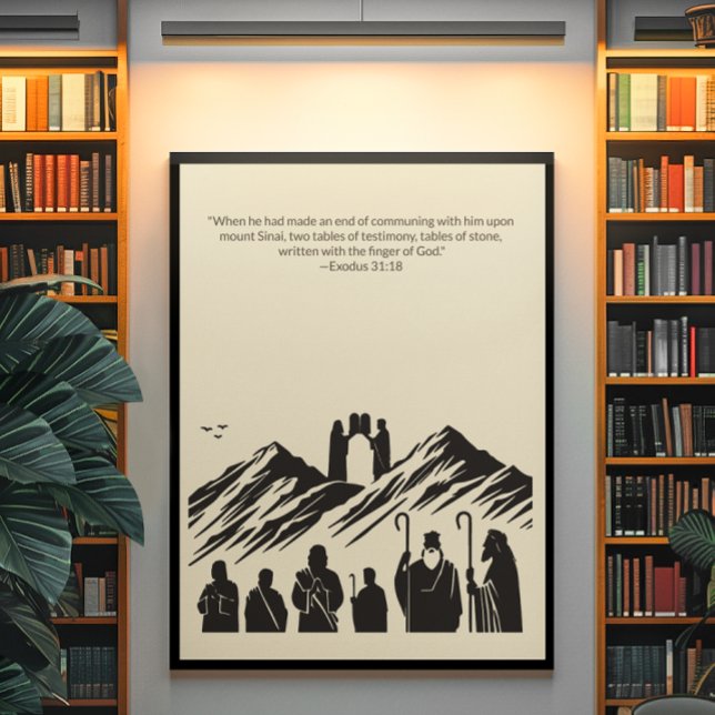 Minimalist Christian Wall Art – Bible Verse Print (Creator Uploaded)