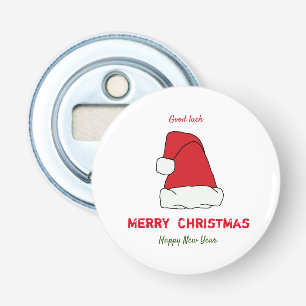 Minimalist Christmas and New Year Happy Bottle Opener