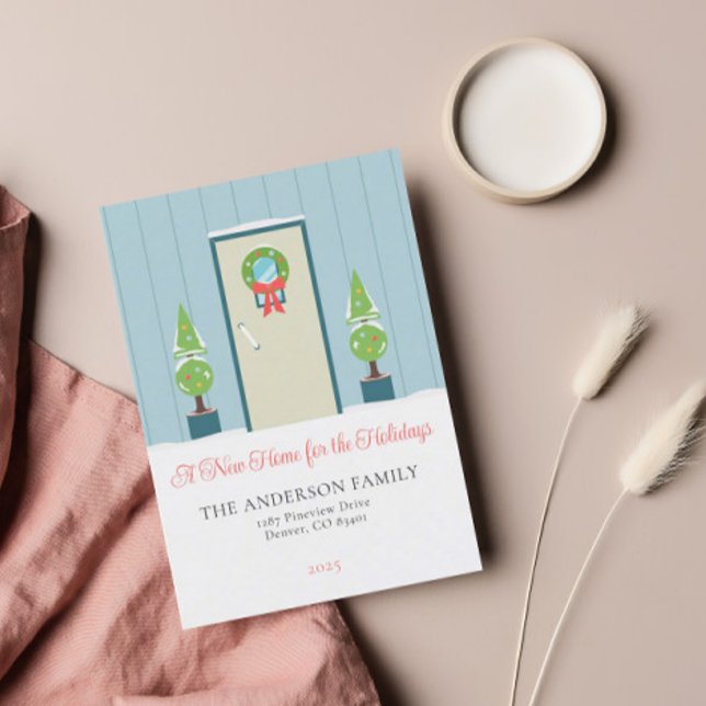 Minimalist Christmas Front Moving Announcement (Creator Uploaded)