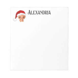 Minimalist Christmas Themed Personal Home Office  Notepad