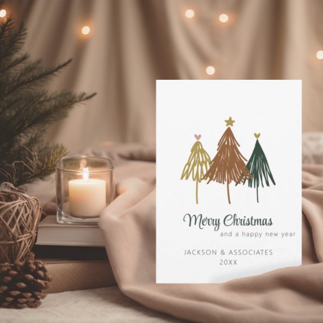 Minimalist Christmas Tree | Corporate Holiday Card (Creator Uploaded)