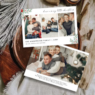 Minimalist Christmas with Photo Card