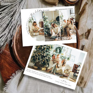 Minimalist Christmas with Photo Card