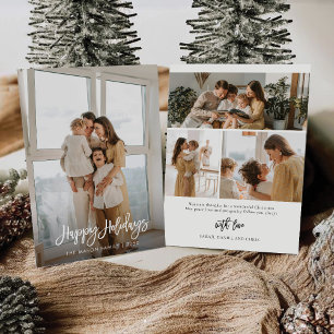 Minimalist Christmas with Photo Card