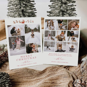 Minimalist Christmas with Photo Card