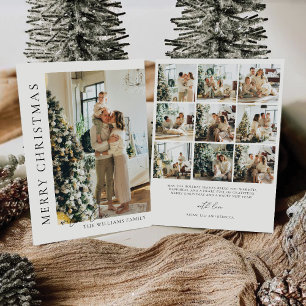 Minimalist Christmas with Photo Card