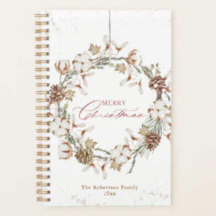 Minimalist Christmas Wreath Planner