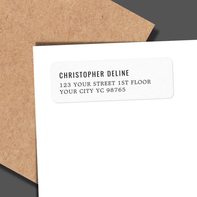 Minimalist Classic Elegant White Label (Creator Uploaded)