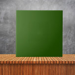 Minimalist Classic Green Solid Colour #245501 Tile<br><div class="desc">Minimalist Classic  Christmas Green Solid Colour #245501</div>