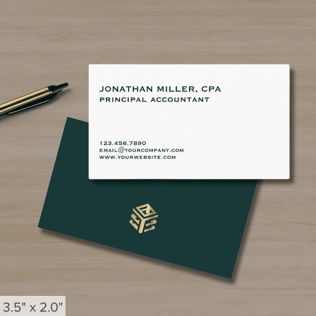 Minimalist Classic Professional Business Card (Creator Uploaded)
