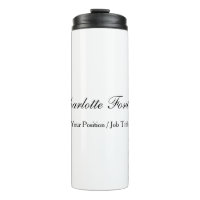 Minimalist Classical Handwriting Script Name