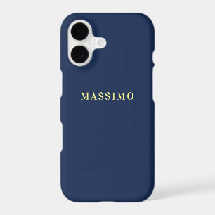 Minimalist Classical Professional Blue Color Name