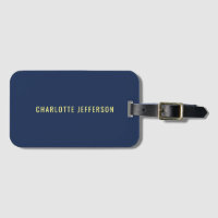 Minimalist Classical Professional Blue Color Name