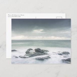 Minimalist Coastal Landscape Postcard