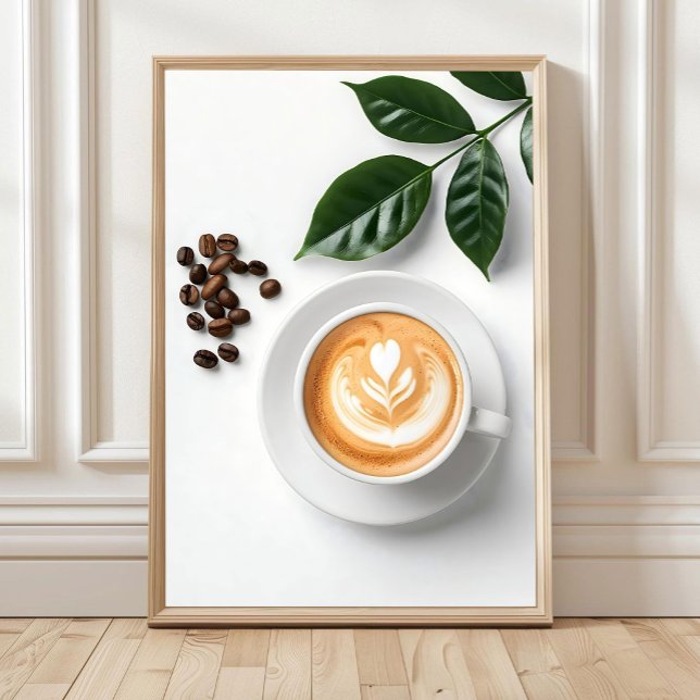 Minimalist Coffee Cup Wall Art, Coffee Poster, Caf Poster (Creator Uploaded)