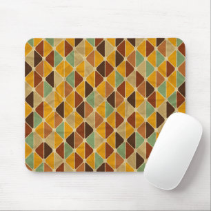 Minimalist Colorful Geometry–Fresh Stylish Pattern Mouse Mat