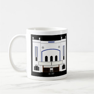 Minimalist Columbia Theater Coffee Mug