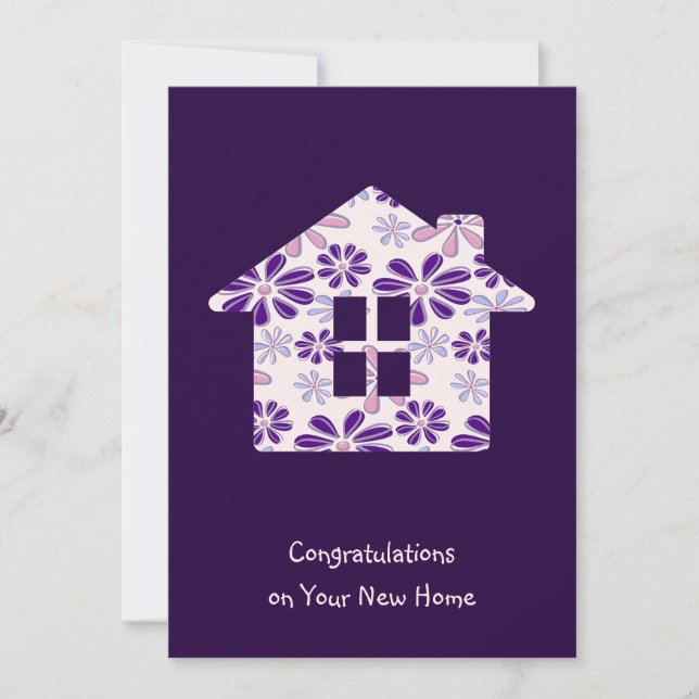 Minimalist Congrats on Your New Home Card (Front)