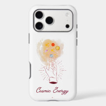 Minimalist Cosmic Hand iPhone / iPad Case - Celest