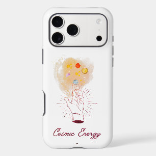 Minimalist Cosmic Hand iPhone / iPad Case - Celest