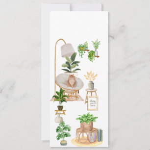 Minimalist Cosy Home Bookmark