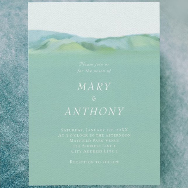 Minimalist Country Wedding Invitation (Creator Uploaded)
