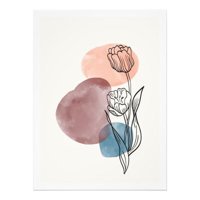 Minimalist creative scenery photo print (Front)