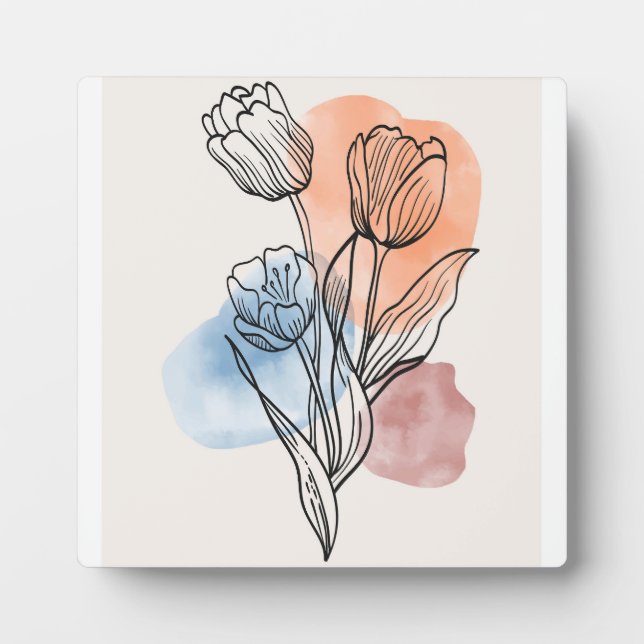 Minimalist creative scenery plaque (Front)