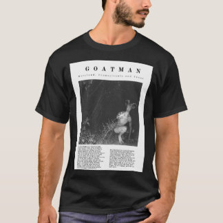 Minimalist Cryptids Goatman T-Shirt