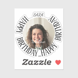 minimalist Custom-Cut Sticker