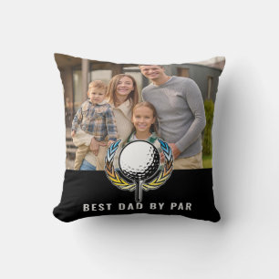 Minimalist Custom Elegant Golf Monogram Design Cushion